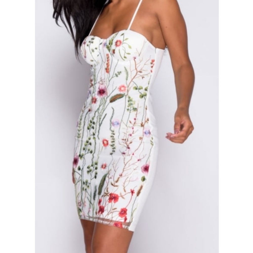 *💣💥Paris Import❤ Floral Bustier Dress